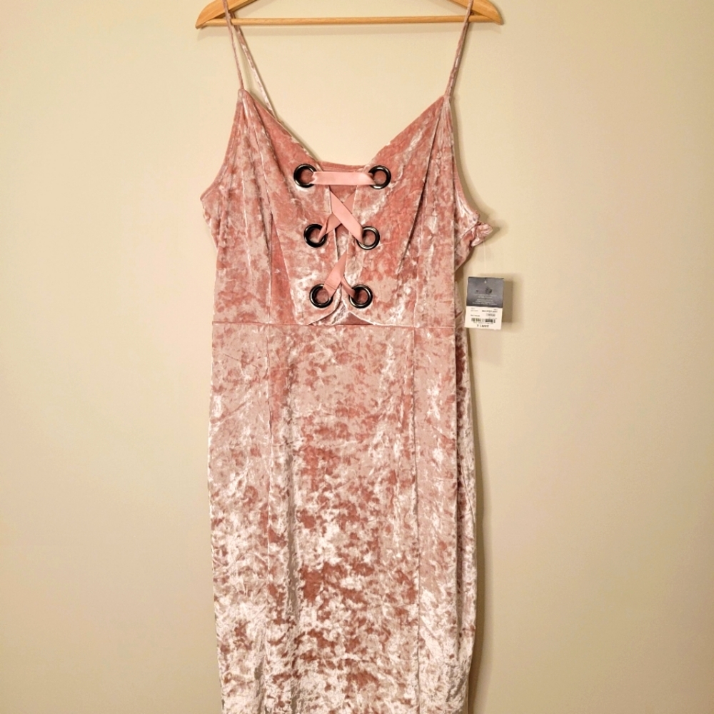 project RUNWAY Velvet dress